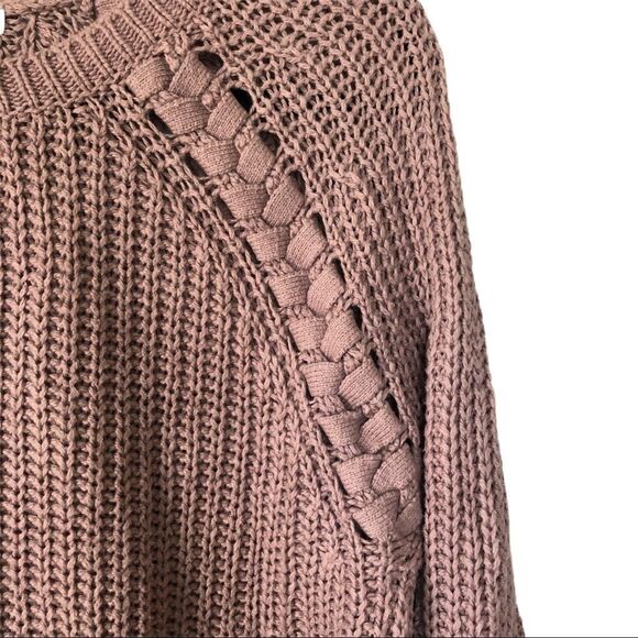 BP Open Knit Braided Sweater - Picture 5 of 9
